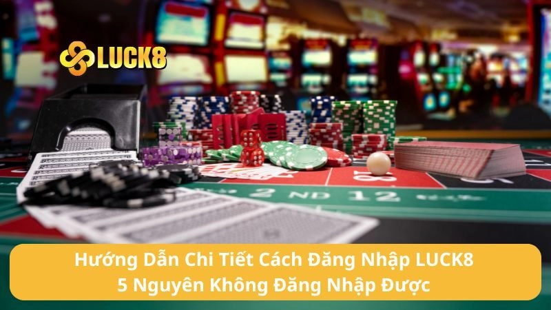 Hướng Dẫn Chi Tiết Cách Đăng Nhập LUCK8| 5 Nguyên Không Đăng Nhập Được