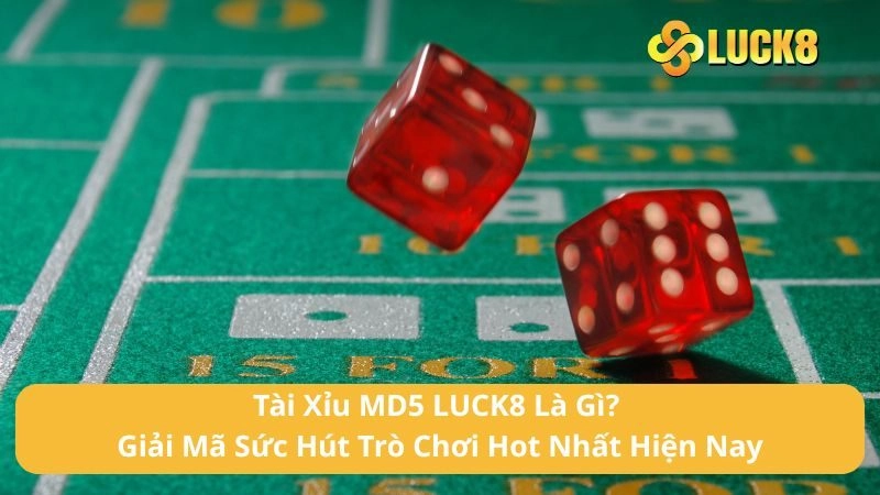 Tài Xỉu MD5 LUCK8 Là Gì? Giải Mã Sức Hút Trò Chơi Hot Nhất Hiện Nay